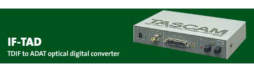 IF-TAD TDIF to ADAT optical digital converter